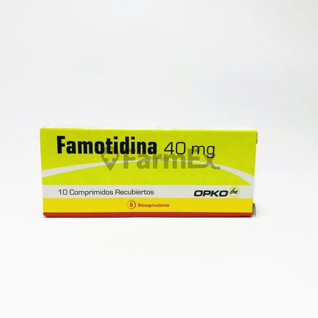 Famotidina 40 mg x 10 comp "Ley Cenabast" OPKO